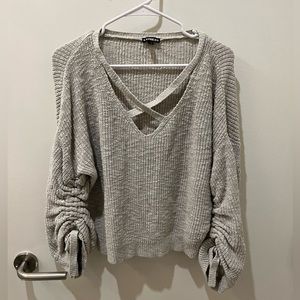 Express Balloon Sleeved Sweater
